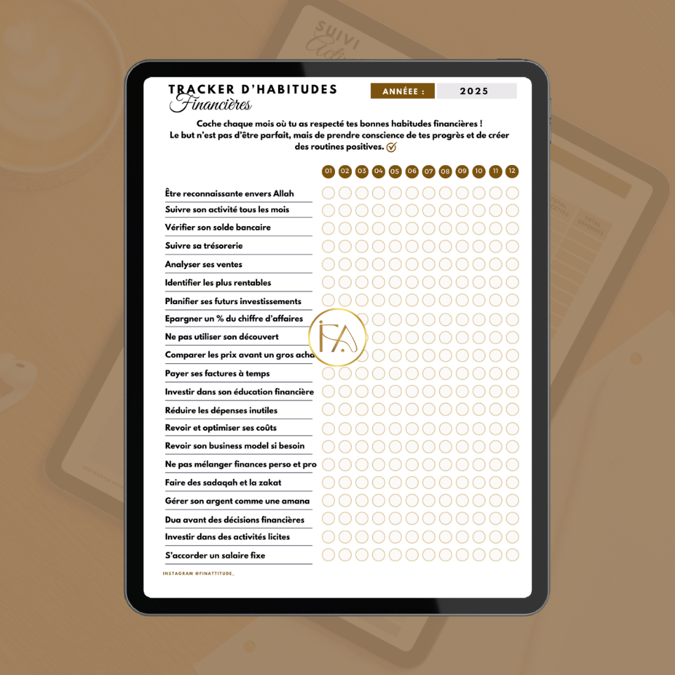Suivi d’Activité - Recettes et Dépenses (digital - PDF) – Image 7