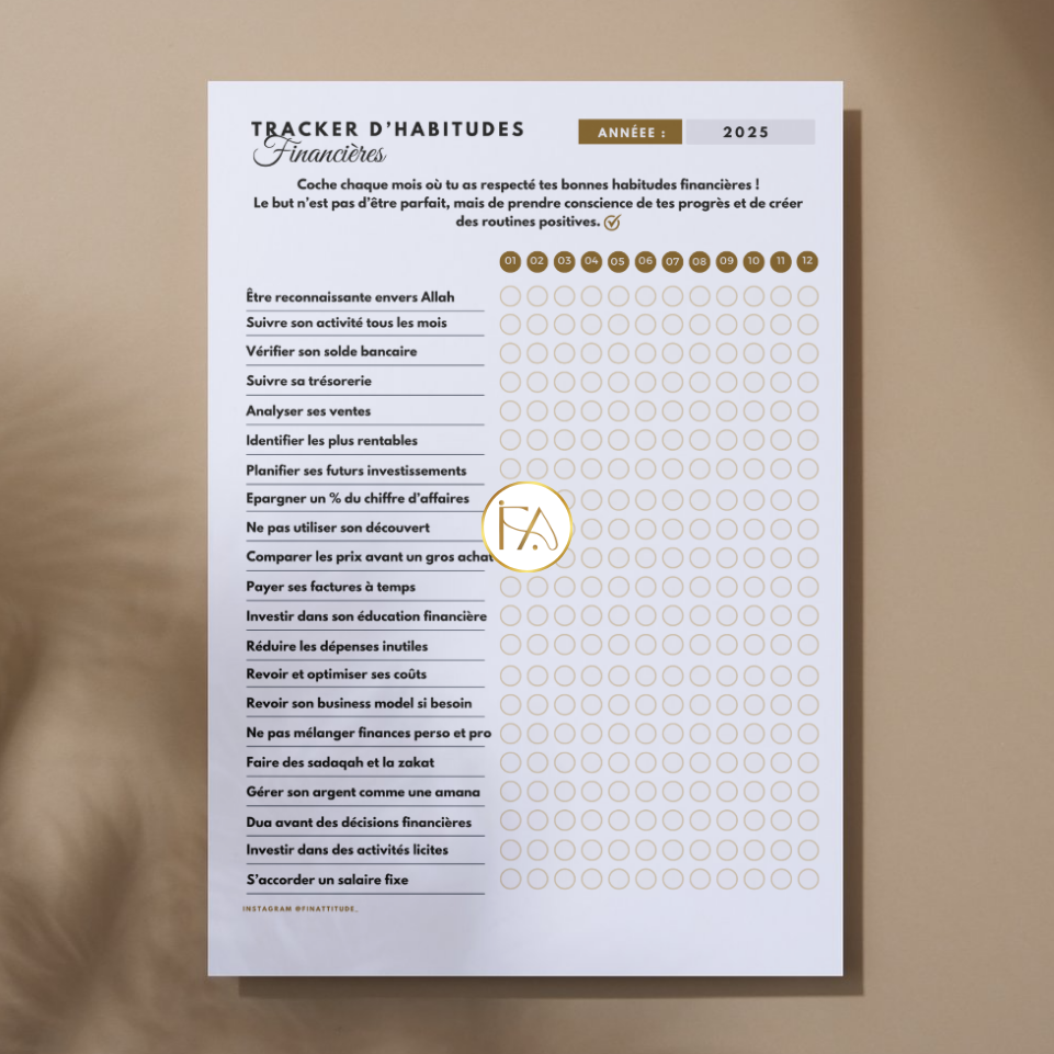 Suivi d’Activité - Recettes et Dépenses (digital - PDF) – Image 8